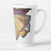 Butterfly landing on flower collection milchtasse (Rechts)