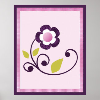 Butterfly Lane Poster Kinderzimmer Art Print 3 of