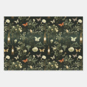 Butterfly Lantern Botanischer Garten Geschenkpapier Set (Vorderseite 3)