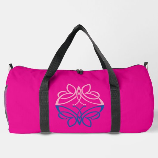 Butterfly Large Duffle Bag (Rückseite)