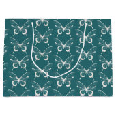 Butterfly Large Gift Bag Große Geschenktüte (Vorderseite)