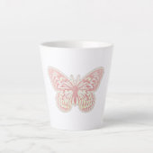 Butterfly Latte Tasse (Vorderseite)