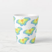 Butterfly Latte Tasse (Vorderseite)