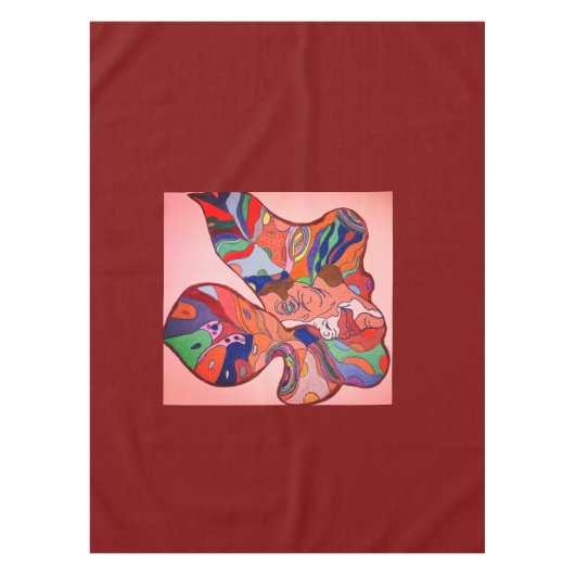 Butterfly Leaf Portrait Tischdecke (Vorderseite)