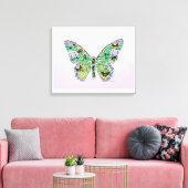 Butterfly-Lebenszyklus Leinwanddruck (Insitu (Wohnzimmer))
