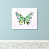 Butterfly-Lebenszyklus Leinwanddruck (Insitu (Holzboden))