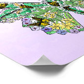 Butterfly-Lebenszyklus Poster (Ecke)