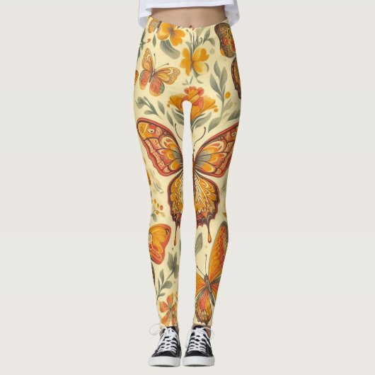 Butterfly-Leggings Leggings (Vorderseite)