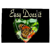 BUTTERFLY LEICHT MACHT IT-FOTO GROßE GESCHENKTÜTE (Rückseite)