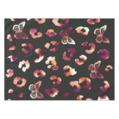 Butterfly Leopard Black Tableclout Tischdecke (Vorderseite (Horizontal))