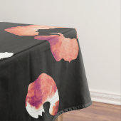 Butterfly Leopard Black Tableclout Tischdecke (Beispiel)