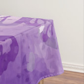 Butterfly Leopard Lila White Tischdecke (Beispiel)