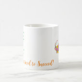 Butterfly Letter C Floral Tasse (Mittel)