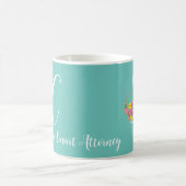 Butterfly Letter X Tasse (Mittel)
