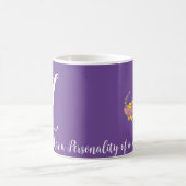 Butterfly Letter Z Floral Tasse (Mittel)
