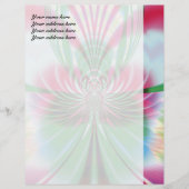 Butterfly Letterdesign Briefkopf (Vorderseite)