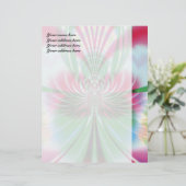 Butterfly Letterdesign Briefkopf (Stehend Vorderseite)