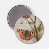 Butterfly Liebe Magnet (Vorderseite/Rückseite)