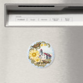 Butterfly Lighthouse-Magnet Magnet (In Situ (Geschirrspüler))