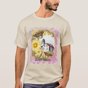 Butterfly Lighthouse T - Shirt