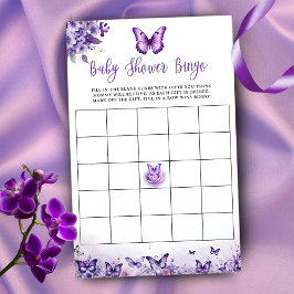 Butterfly Lila Bingo Baby Showspiel