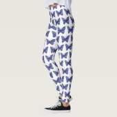 Butterfly Lila Watercolor Butterfly Kunst Leggings (Links)