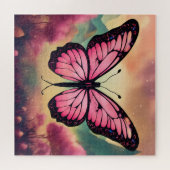 Butterfly Logo Puzzle | Beautiful Colorful Butterf (Horizontal)