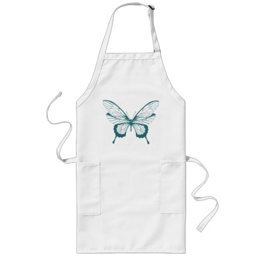 Butterfly Long Apron Lange Schürze (Vorne)