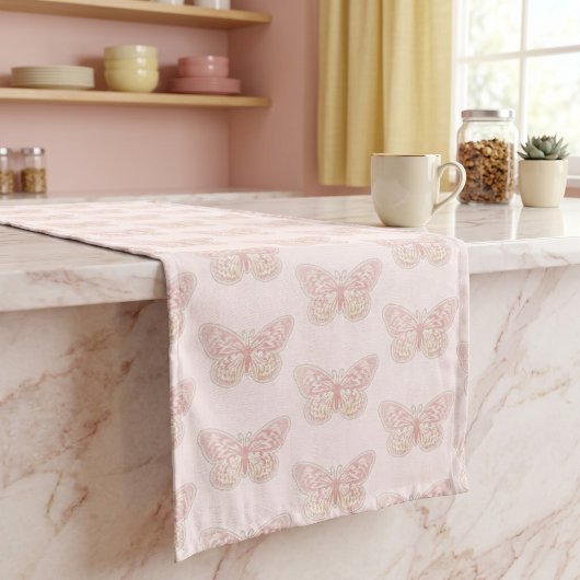 Butterfly Long Table Runner Großer Tischläufer