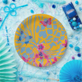 Butterfly Love besondere Anlass Design Art Pappteller (Party)
