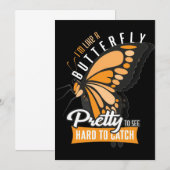 Butterfly Lover Ich bin wie ein Schmetterling Save The Date (Vorne/Hinten)