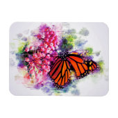 Butterfly Lover Monarch Butterfly Magnet (Horizontal)
