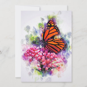 Butterfly Lover Monarch Butterfly Save The Date