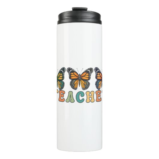 Butterfly Lover Teacher Thermosbecher (Vorderseite)
