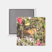 Butterfly Magnet (Vorderseite/Rückseite)