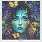 Butterfly Maid Aufkleber (Blatt)