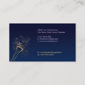 Butterfly Makeup Kit Visitenkarte (Rückseite)