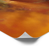 Butterfly-Malerei für Ihr eigenes Bild personalisi Poster (Ecke)