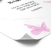 Butterfly \ Mama-osa-Bar Poster (Ecke)