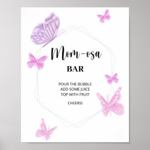Butterfly \ Mama-osa-Bar Poster