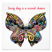 Butterfly Mandala Fotodruck (Vorne)