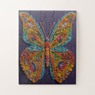 Butterfly Mandala Puzzle