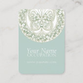 Butterfly Mandala - Visitenkarte (Vorderseite)