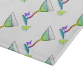 Butterfly Martini Glasschneider Schneidebrett (Ecke)