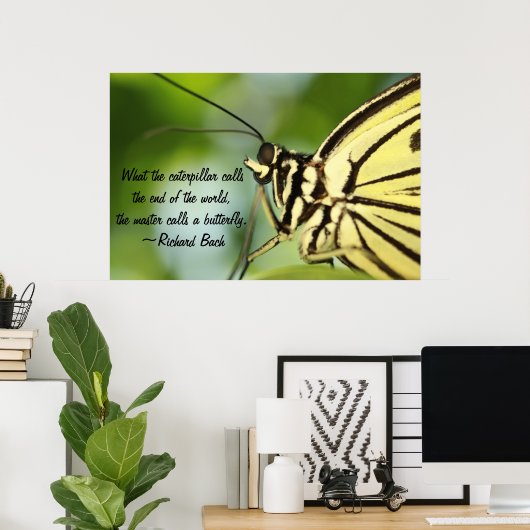 Butterfly Master Poster (Heimbüro)