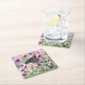 Butterfly Meadow Rechteckiger Pappuntersetzer (Vor Ort)