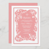 Butterfly Meadow Religiöse Einladung (Vorne/Hinten)