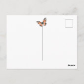 Butterfly Meadow Watercolor Brautparty CUSTOM Postkarte (Rückseite)