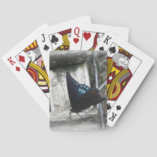 Butterfly Memory Playing Cards Spielkarten (Rückseite)