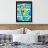 Butterfly Mermaid innerer Frieden von Renee Lavoie Leinwanddruck (Insitu (Schlafzimmer))